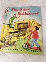 Vintage Children Stories RAND McNally Elf Book The Busy Bulldozer - £7.98 GBP