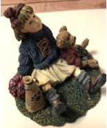 Yesterdays Child CHEERLEADER TAMI w/ Teddy Doug Half Time Figurine 3546 New - $11.88