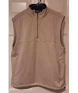 Ping Collection Golf Vest Mens Sz L Fleece Insulated 1/4 Zip Performance... - $24.25