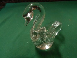 Beautiful Crystal Swan Figurine.................Free Postage Usa - £11.54 GBP
