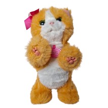 FurReal Friends Lil Big Paws Meow Maui Orange Kitten Interactive Plush 2012 11" - $48.51