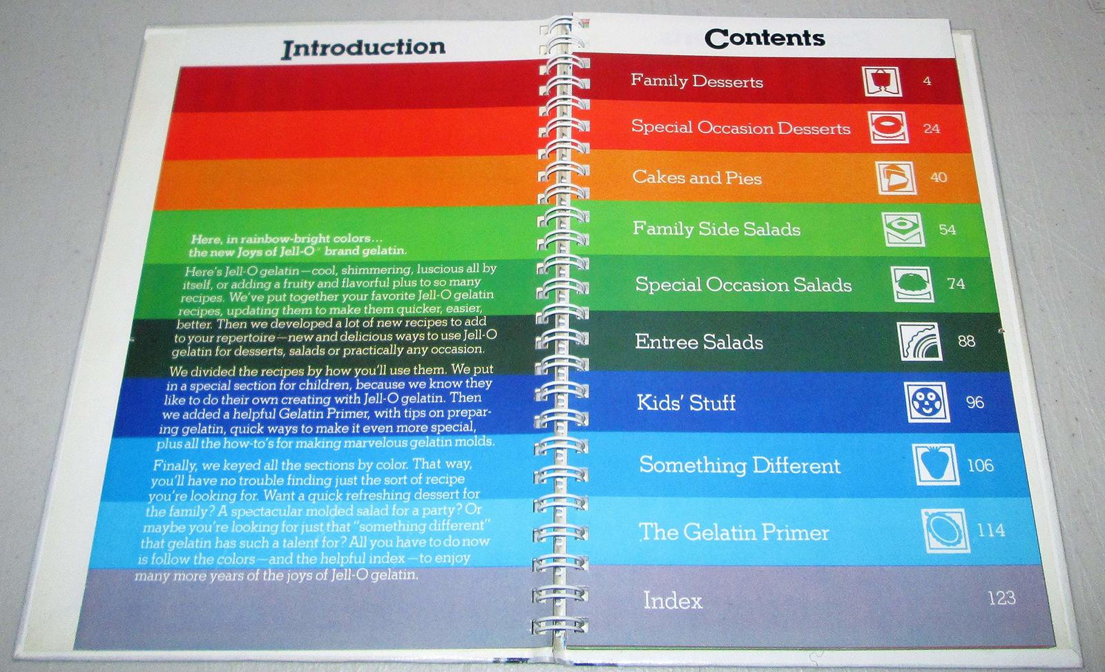 Joys of Jell-O Brand Gelatin Hardcover Spiral Binding-1st Edition-1981 [Unknown  Item image 7