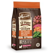 Merrick Dog Freeze-Dried Lil Plates Grain Free Beef And Sweet Potato 4Lb - £40.31 GBP