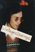 JOHN LENNON 1971 fan candid photo 11x15cm beatles Imagine era rare - £4.06 GBP