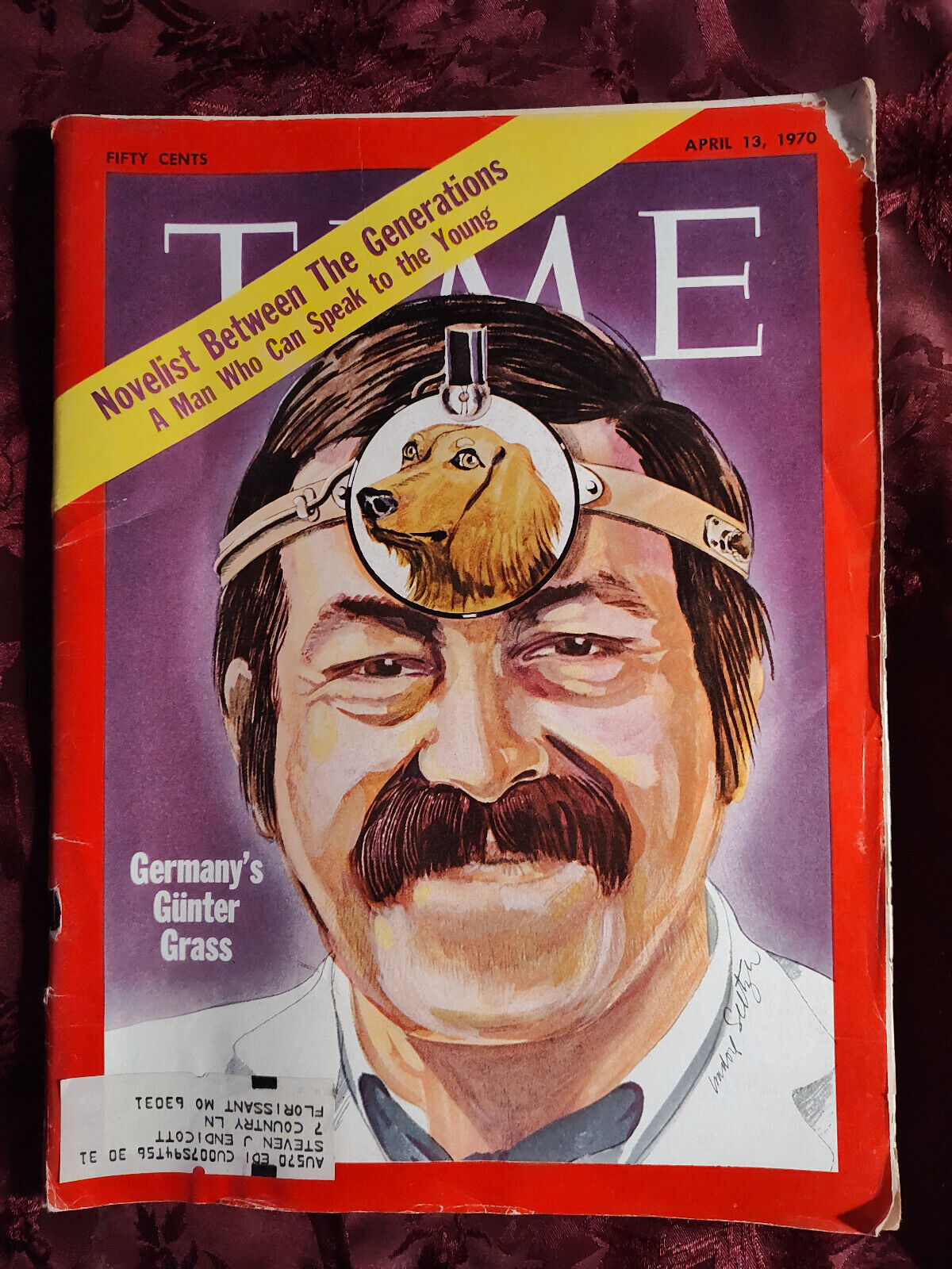 Primary image for TIME magazine April 13 1970 GERMANY'S GÜNTER GRASS