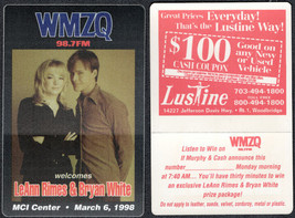 LeAnn Rimes OTTO Cloth Radio Pass from the 1998 Something to Talk About ... - £5.42 GBP