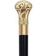 Nauticalmart Replica of Bat Masterson Brass Knob Handle Walking Cane - £117.54 GBP