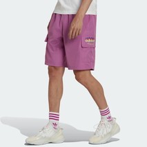 Adidas HK5155 Hyperreal Cargo Shorts Semi Pulse Lilac  ( L ) - $2,054.48 MXN
