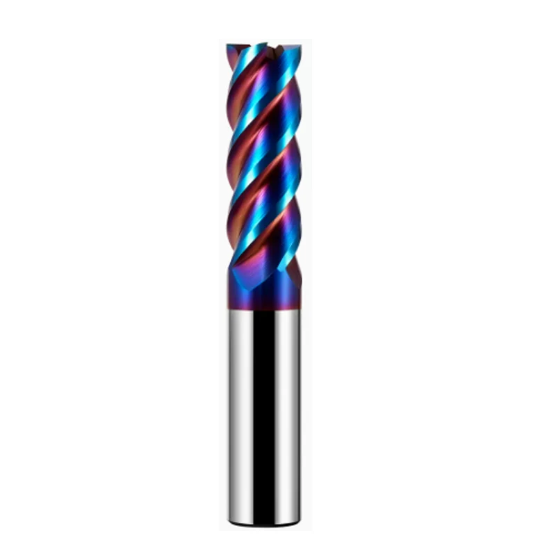 HRC65 CNC Carbide End Mills 4 Flute Tungsten hine Milling Cutter Tools F... - $37.38