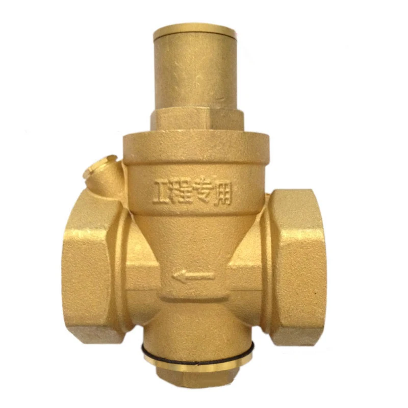 Ustable dn20 water reducing valve 3 4 female thread bra pressure gauge regulator valves thumb200