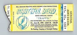 Grateful Morti Mail Ordine Concerto Ticket Stub Giugno 24 1994 Las Vegas Nevada - $49.49