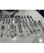 Oneida Northland COLONIAL BOUTIQUE Stainless Beaded Flatware 70 piece Se... - $246.51