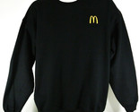 McDONALDS Restaurant Employee Uniform Sweatshirt Black Size S Small NEW - £26.92 GBP