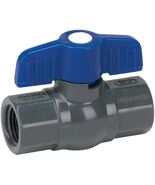 Homewerks VBV-P80-B8B Ball Valve, PVC Schedule 80, Female Thread x Female - $39.23 CAD