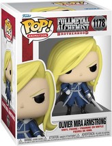 Funko Pop! Fullmetal Alchemist #1178 Olivier Mira Armstrong &amp; Protector - £18.16 GBP