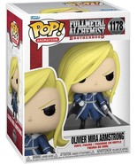 Funko Pop! Fullmetal Alchemist #1178 Olivier Mira Armstrong &amp; Protector - £18.10 GBP