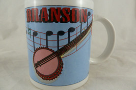 Branson Missouri Cup Coffee Mug Music Americana Souvenir Guitar - £6.22 GBP