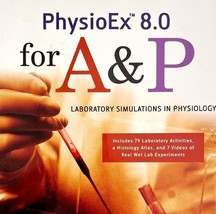 PhysioEx 8.0 For A&amp;P Physiology Laboratory Simulations PB Reference Book... - $19.99