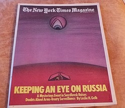 New York Times Mag Keeping an Eye on Russia; Angelo Dundee; Arma Hammer Nov 1981 - £19.64 GBP