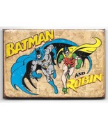 DC Comics Batman and Robin Running 2 x 3 Distressed Refrigerator Magnet ... - £3.17 GBP