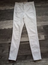 Madewell, NWT, Women&#39;s Size 26 Pure White High Rise Skinny Jeans - £29.82 GBP