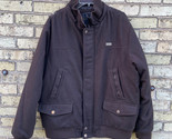 COOGI Men&#39;s XL Brown Wool Blend Lined Coat Jacket - $48.47