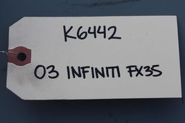 2003-2008 INFINITI FX35 GPS DVD ROM DRIVER PLAYER W/ COVER K6442 image 7
