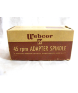 Vintage Webcor 45 RPM Record Adapter with Instructions 1-s - €21,10 EUR
