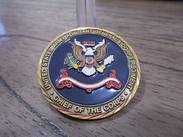 US Army Adjutant Generals Corps Regiment JAGS Chief of Corps Challenge C... - $25.73