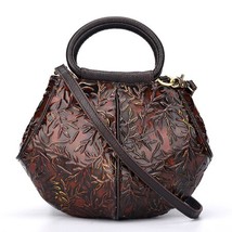 Norbinus Leather Women Handbag   Bag Vintage Crossbody Bag Ladies Real hide Tote - £140.52 GBP