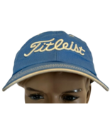 Titleist Golf Embroidered Strapback Hat Carolina Blue One Size Adjustable - $31.35