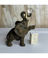 Alabastro European Style Collectors Edition Elephant Sculpture with Crys... - $29.99