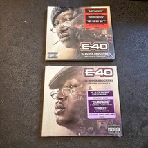E-40 The Block Brochure Vol 5 &amp; 6 CD Lot Sealed 2013 Welcome to the Soil... - $368.65 MXN