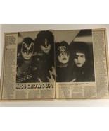KISS 2 page vintage Magazine Article - £9.33 GBP