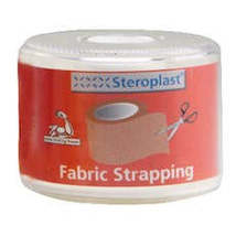 Steroplast Fabric Strapping Tape -Rolls measure: 2.5cm x 1.5m - $3.00