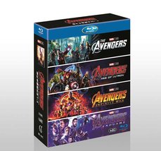 Avengers 1-4 Complete Box Set Blu-ray 1080P BD - $32.00