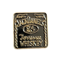 Jack Daniels Tennessee Whiskey Old No. 7 Sign Lapel Hat Pin Brooch Liquor Spirit - $12.02