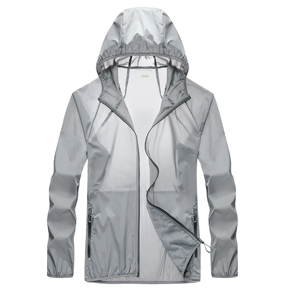 Summer  Protection Jacket  Fishing Clothes Skin Windbreaker Comfortable screen C - £83.37 GBP