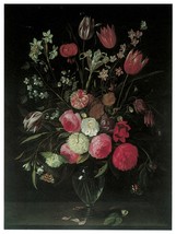 Decoration Poster.Home Room Interior design.Flower bouquet vase.6497 - $314.82 MXN+