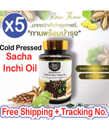 5X Rai Thai Cold Pressed Sacha Inchi Oil Dietary Supplement Healthy Beau... - £76.29 GBP