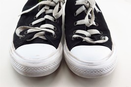 Converse All Star Black Fabric Casual Shoes Toddler Boys Sz 12 - $21.56