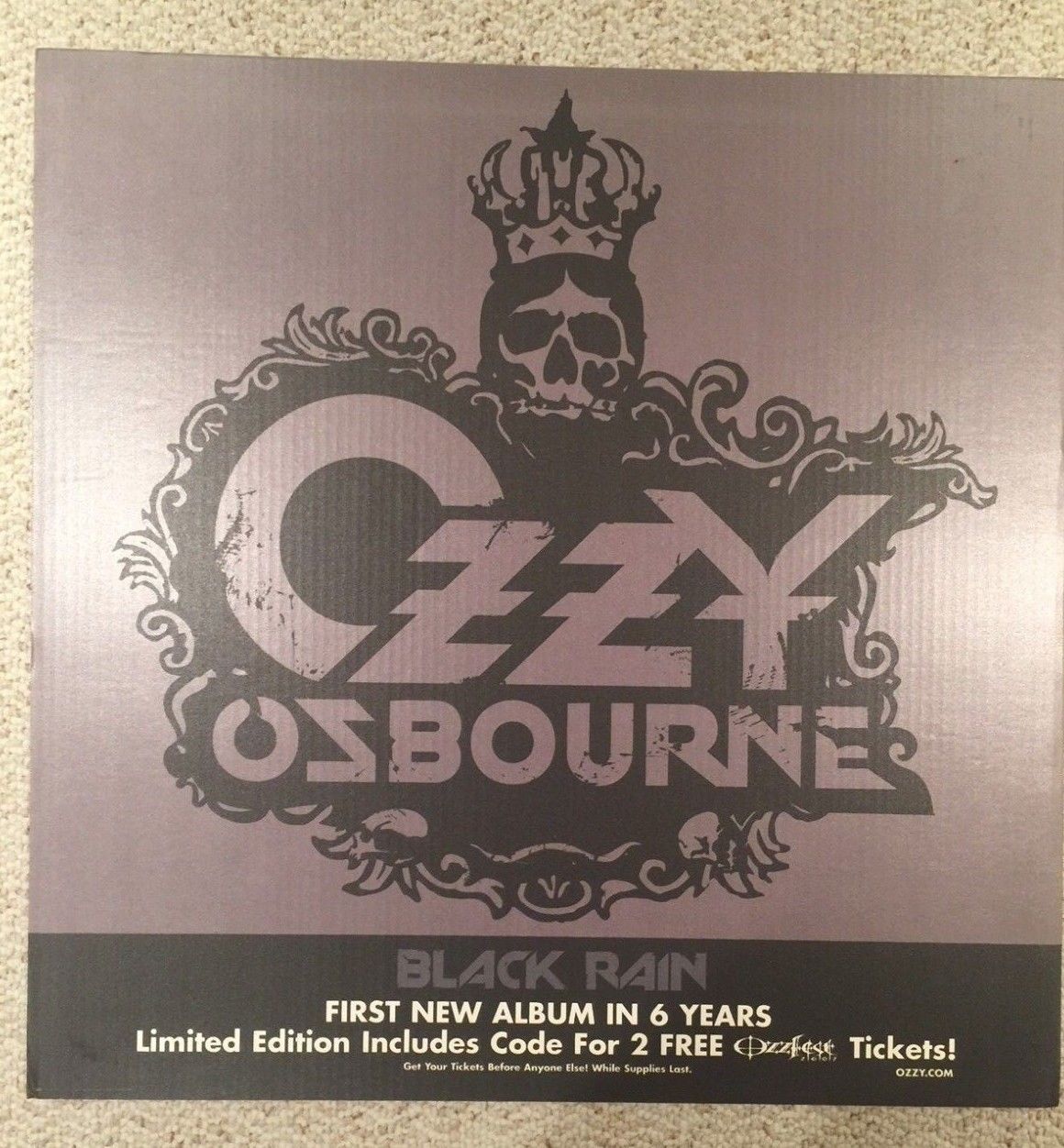 ozzy osbourne promo