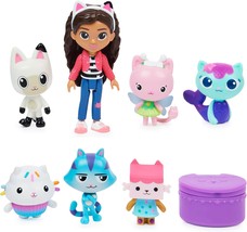 Gabby&#39;s Dollhouse Deluxe Figure Gift Set with 7 Toy Figures and Surprise Accesso - £37.11 GBP