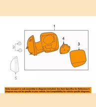FORD OEM E-350 Super Duty Door Side Rear View-Mirror Assy Right 7C2Z17682BA - $2,089.95 MXN