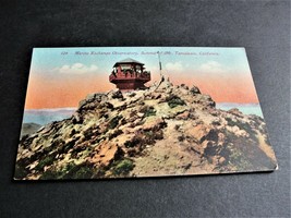 Marine Exchange Observatory, Summit of Mt. Tamaspais , CA. -1900s Postcard. - £6.19 GBP