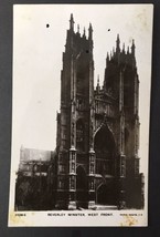 Beverly Minster Church West Front London UK RPPC (Damaged) - £4.63 GBP