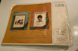 Vintage The Creative Circle Cross Stitch Kit NOS Model 522 Patience Girl - $10.88