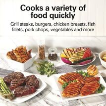 Indoor Grill Electric, 6-Serving Nonstick Easy Clean Plates - $124.99