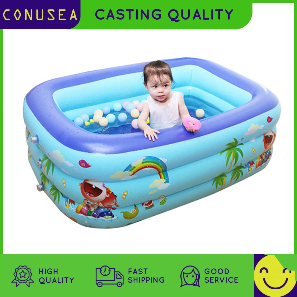 1.3M Summer Inflatable Swimming Pool Baby Infant Framed Removable Pool - £63.33 GBP