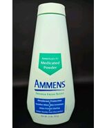 Vintage Ammens Medicated Deodorant Powder Shower Fresh Scent 11 oz Movie... - $41.55